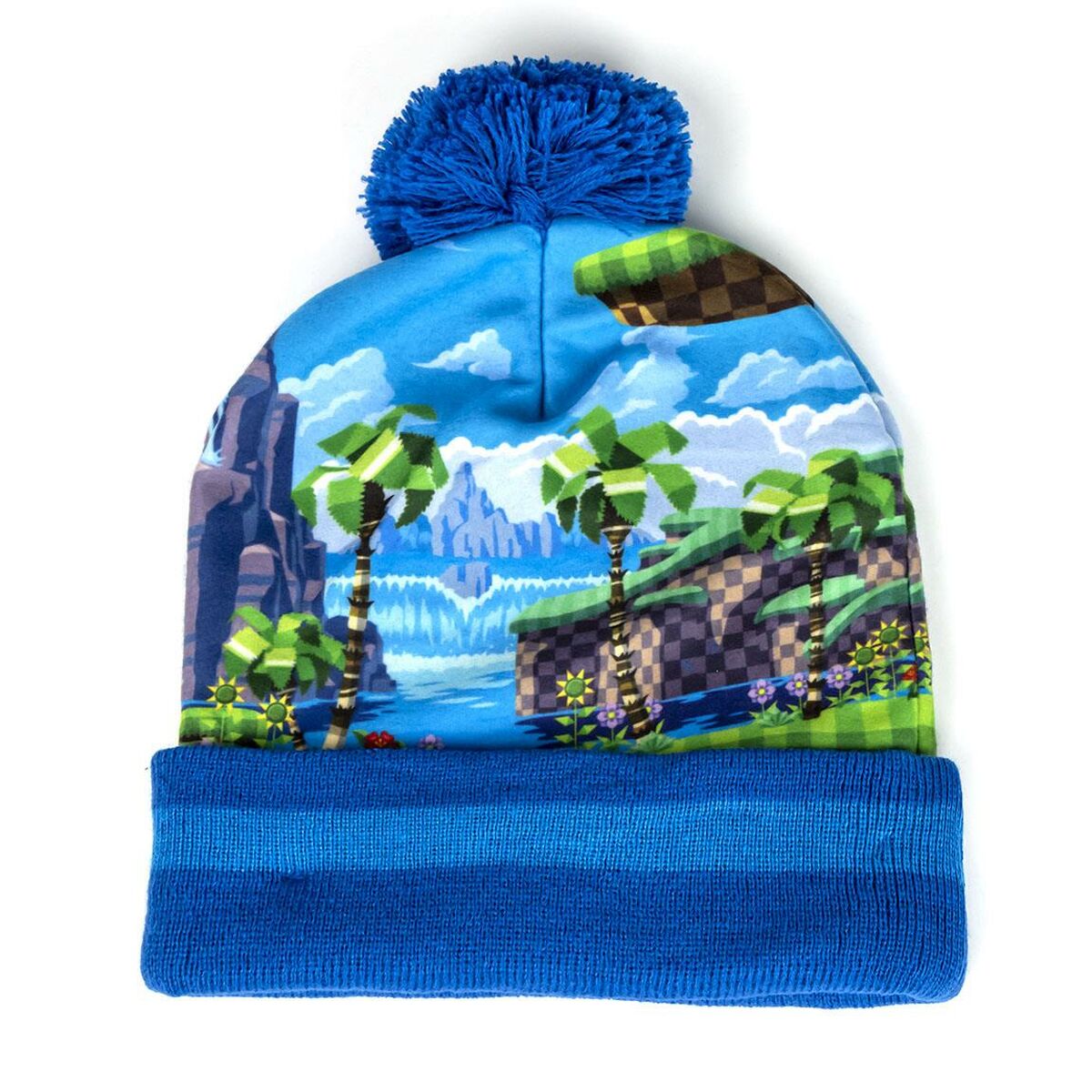 Hat & Gloves Sonic Blue (One size)