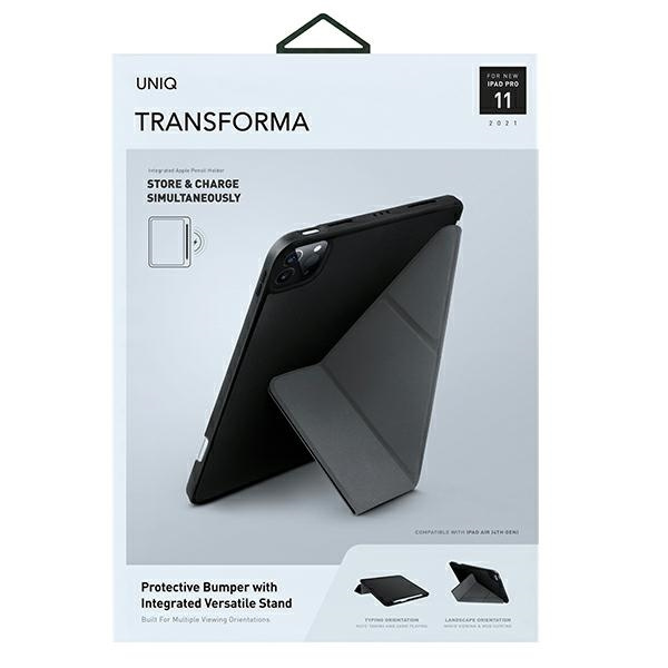 UNIQ Transforma Apple iPad Pro 11 2021 Antimicrobial ebony black