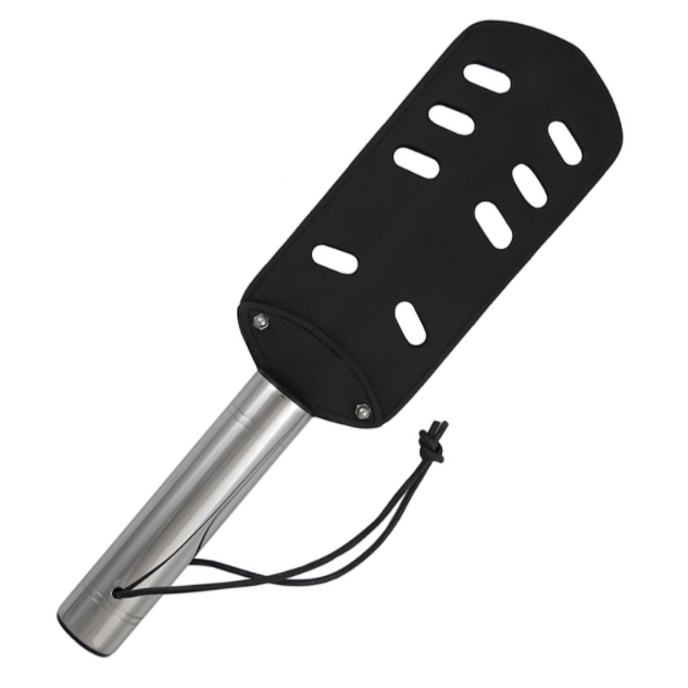 METAL HARD THE PADDLE ORIGINAL LEATHER - WITH HOLES