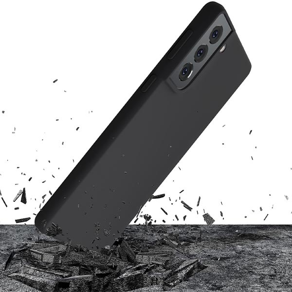 Case 3MK Silicone Case Samsung Galaxy S22 black/black