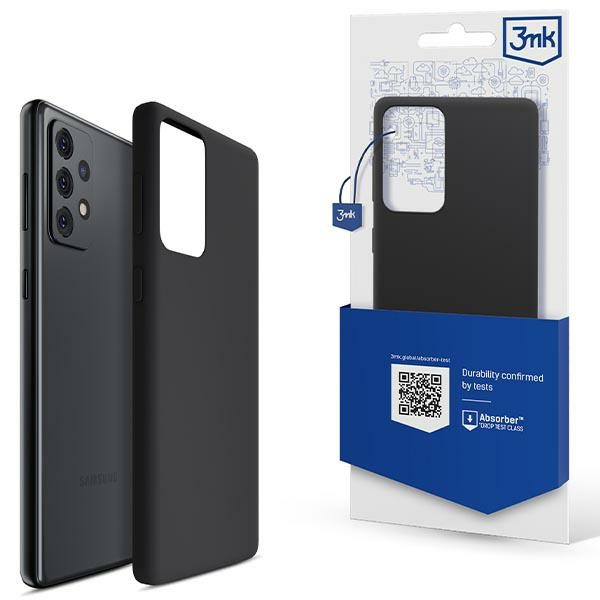 Case 3MK Silicone Case Samsung Galaxy A52/A52s black/black