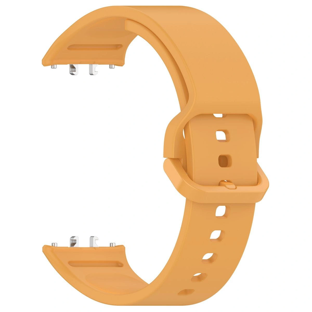 Bizon Strap Watch Silicone Samsung Galaxy Fit 3 yellow