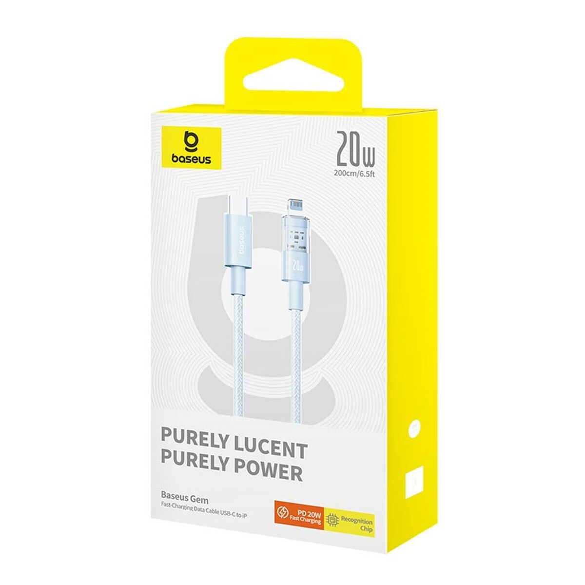 USB-C to Lightning Cable Baseus P10373001311-01 Blue 2 m