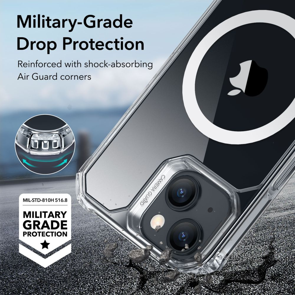 ESR Air Armor Halolock MagSafe Apple iPhone 15 Clear