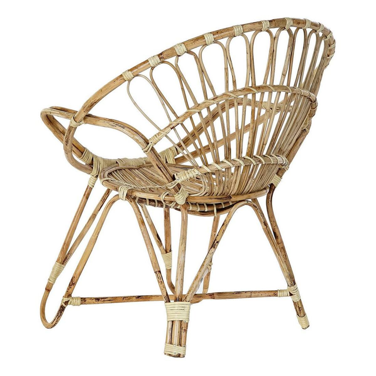 Garden chair DKD Home Decor 8424001825158 77 x 58 x 85 cm Rattan