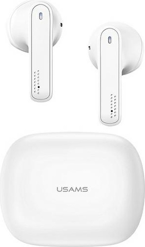 USAMS Earphones Bluetooth 5.0 TWS SM series white BHUSM01 (US-SM001)