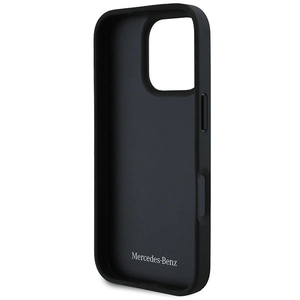 Mercedes MEHCP16LARMBK Apple iPhone 16 Pro hardcase Leather Urban black
