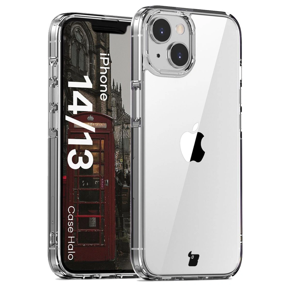 Bizon Case Halo for Apple iPhone 14 / 13 transparent