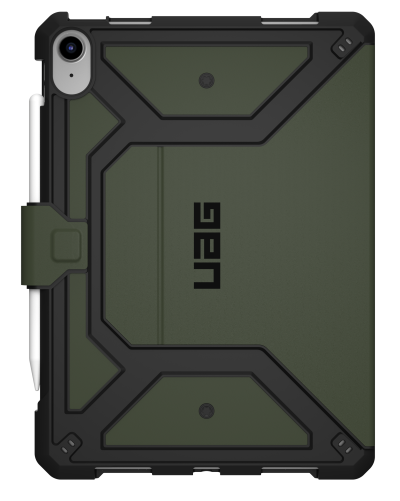 UAG Urban Armor Gear Metropolis SE Apple iPad 10.9 2022 (10 gen) Pencil holder (olive)