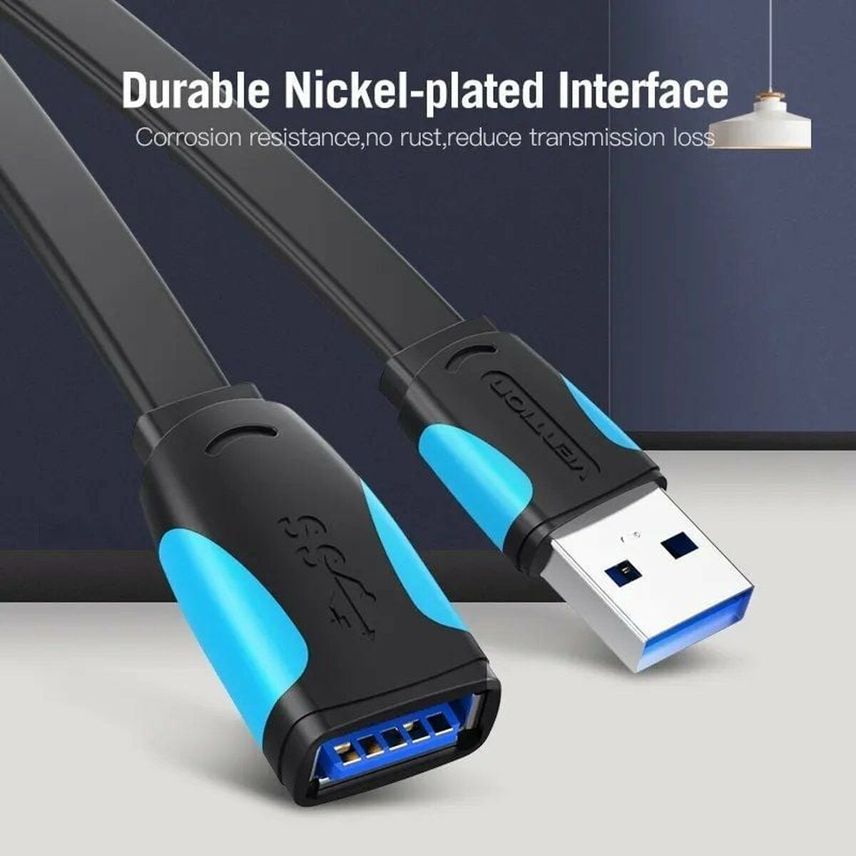 USB Extension Cable Vention VAS-A13-B050 50 cm