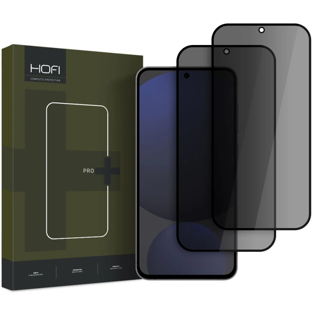 Hofi Anti Spy Glass Pro+ Samsung Galaxy S24 FE Privacy [2 PACK]