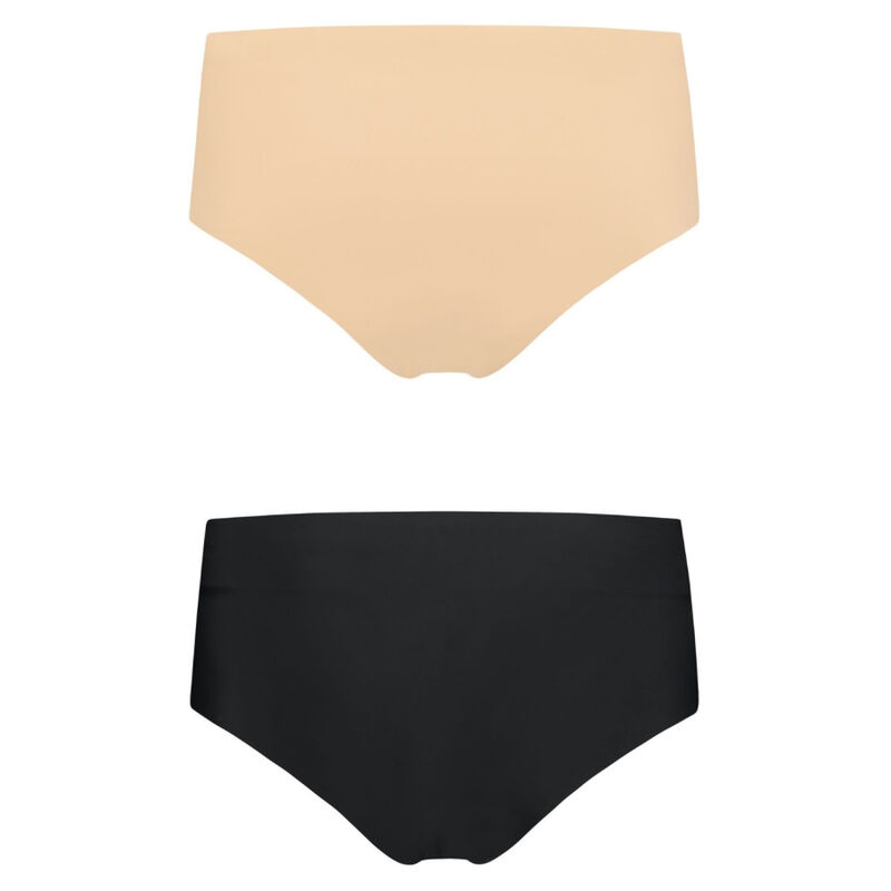 BYE BRA INVISIBLE HIGH BRIEF 2 PACK M
