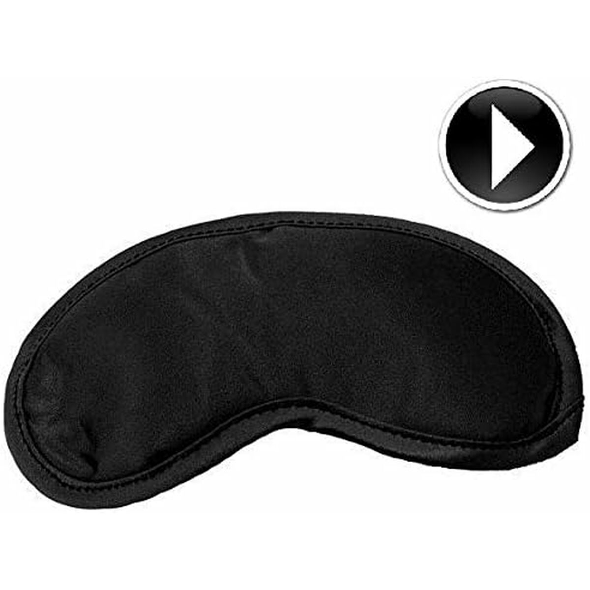 Satin Blindfold Black Sex & Mischief SS10001 Satin Blindfold Black Sex & Mischief SS10001