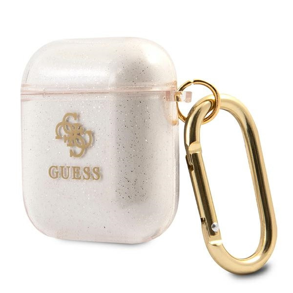 Guess GUA2UCG4GD Apple AirPods cover gold Glitter Collection