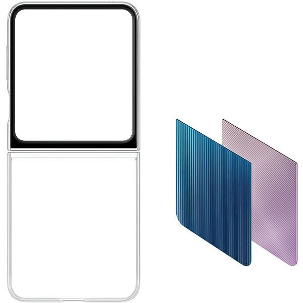 Samsung Galaxy Z Flip 5 EF-ZF731CTEGWW transparent FlipSuit Case