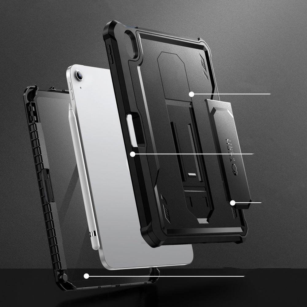 Tech-protect Kevlar Pro Apple iPad 10.9 2022 (10 gen) Black