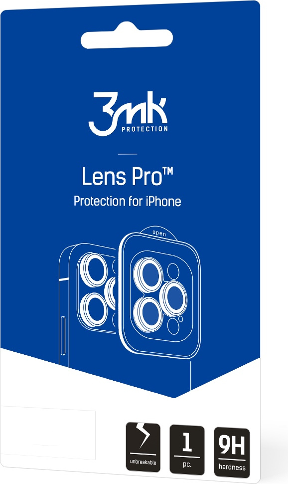 3MK Lens Protection Pro Apple iPhone 13 Pro/13 Pro Max graphite gray