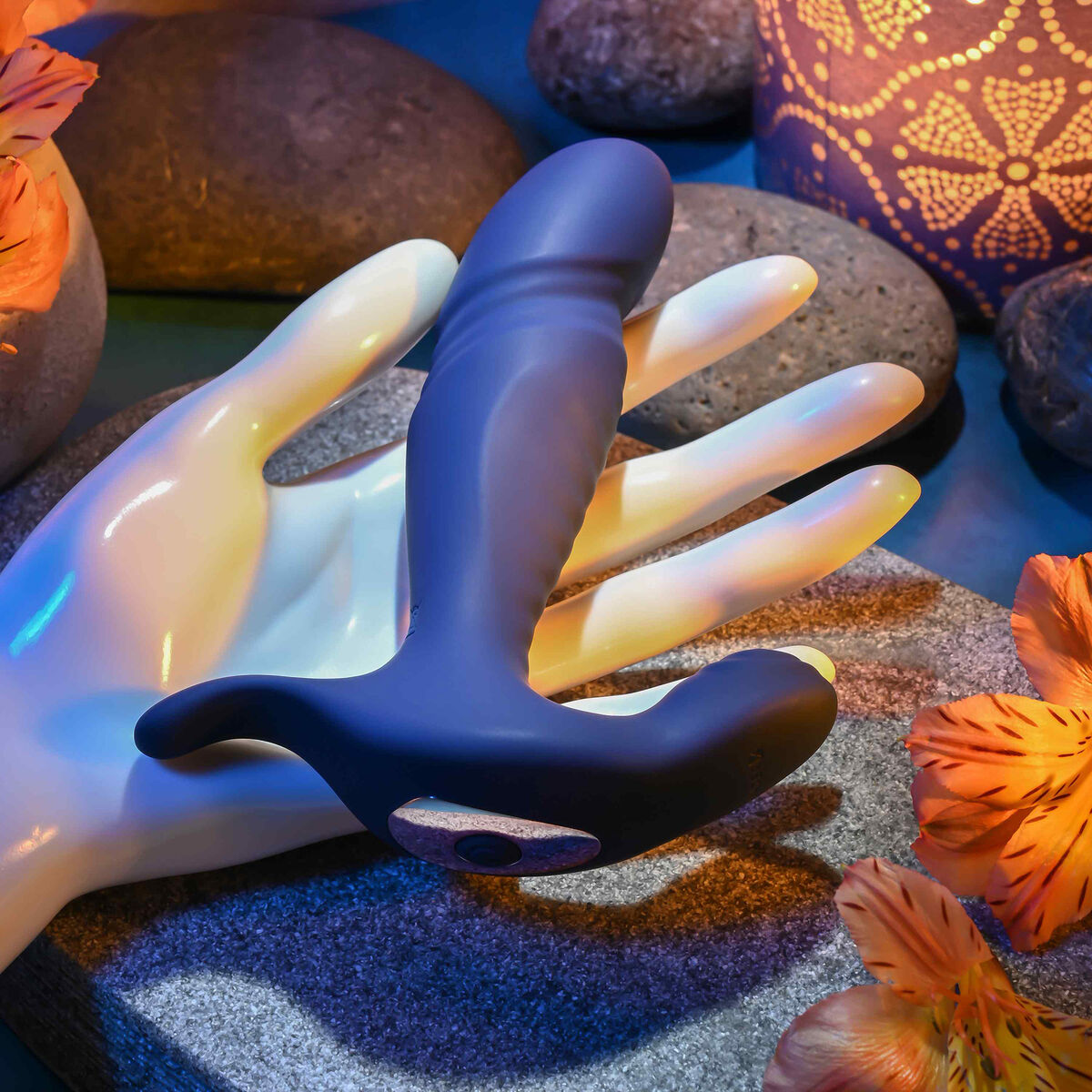 Cassini Anal Vibrator Black Gender X Blue Cassini Anal Vibrator Black Gender X Blue