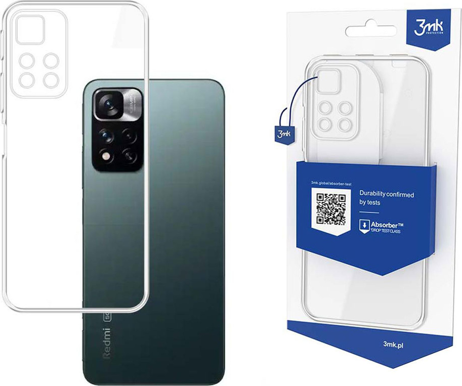 3MK Clear Case Redmi Note 11 Pro 4G/5G