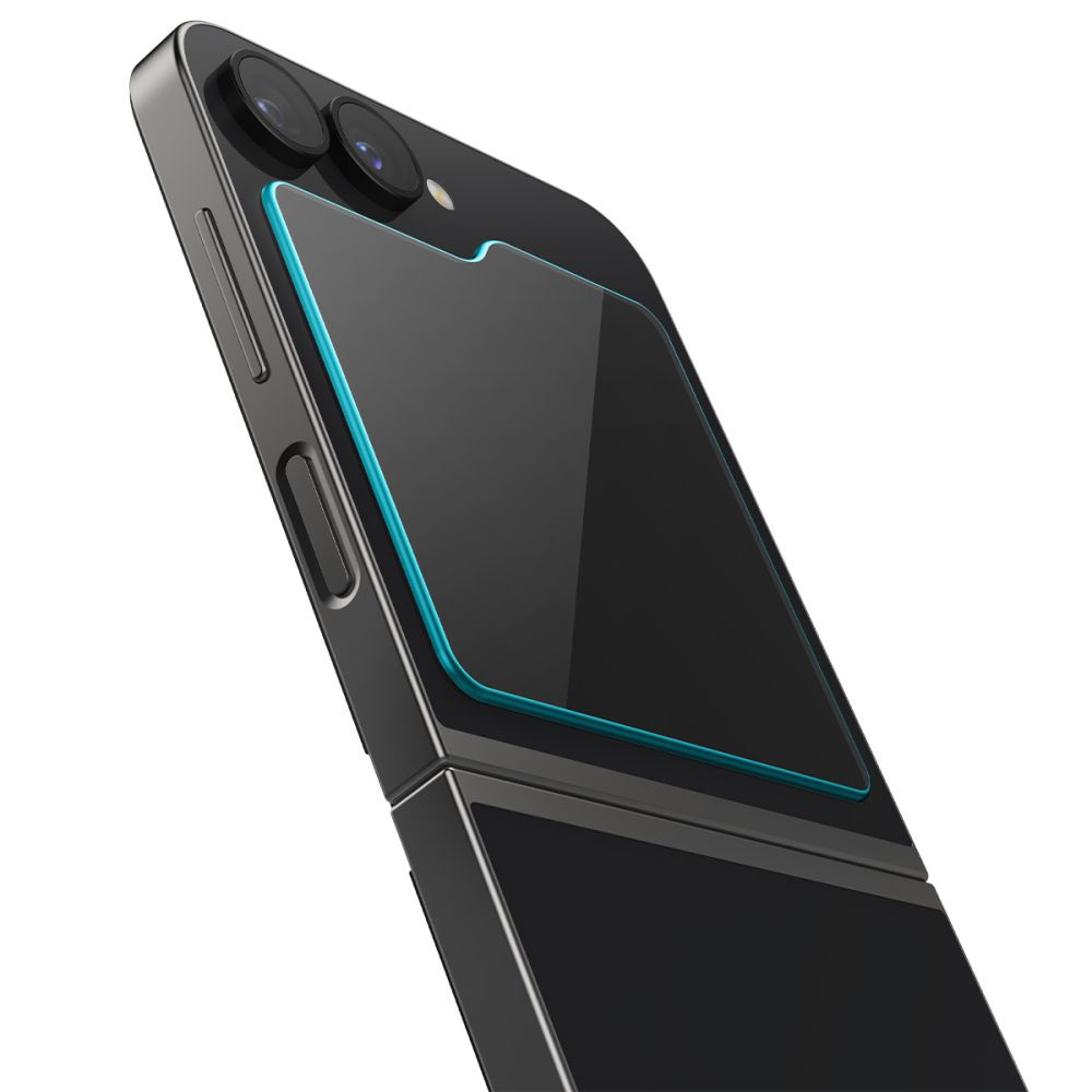 Spigen GLAS.tR ez Fit Samsung Galaxy Z Flip 6 Clear [2 PACK]