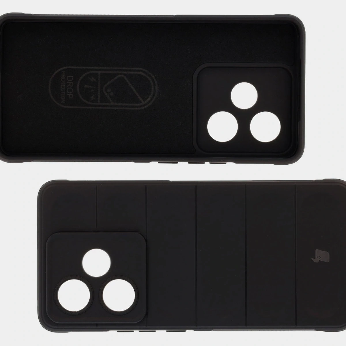 Pancerne etui Bizon Case Tur do Realme GT 7 / 7T czarne