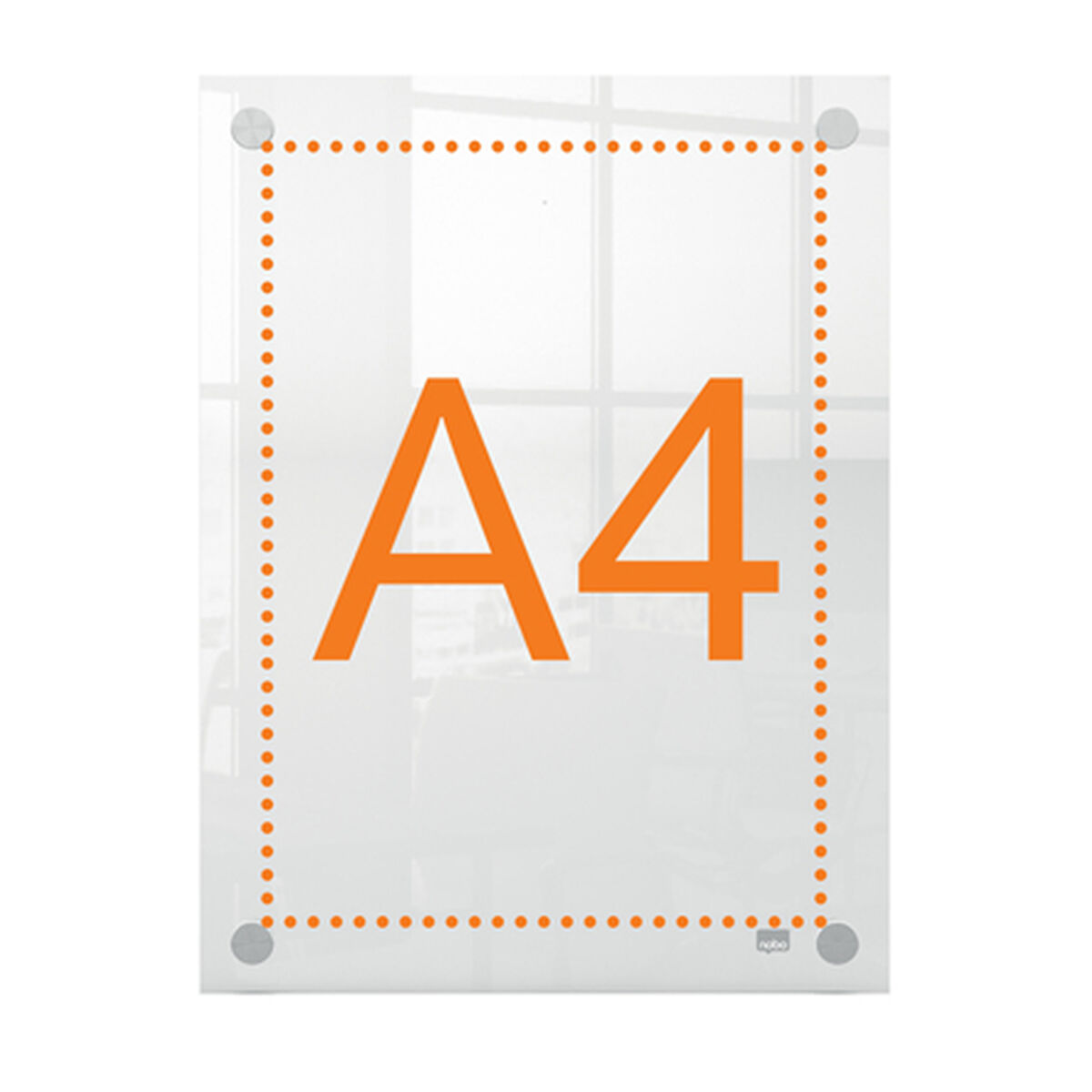 Whiteboard Nobo Transparent Acrylic
