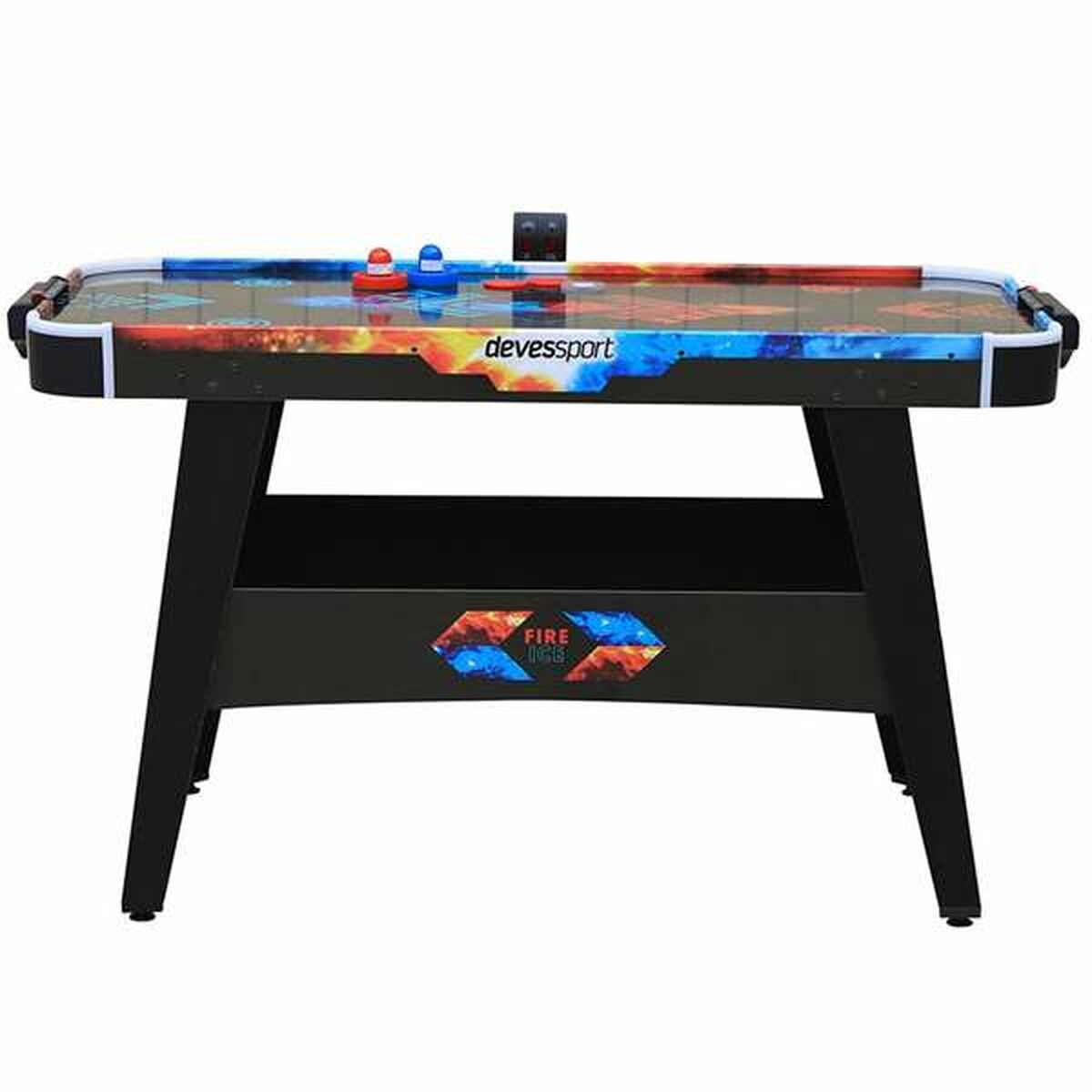Hockey Table Fire & Ice 146 x 71 x 82 cm LED Lights