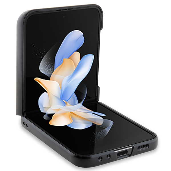 BMW BMHCZF522NBCK Samsung Galaxy Z Flip5 Leather Carbon black