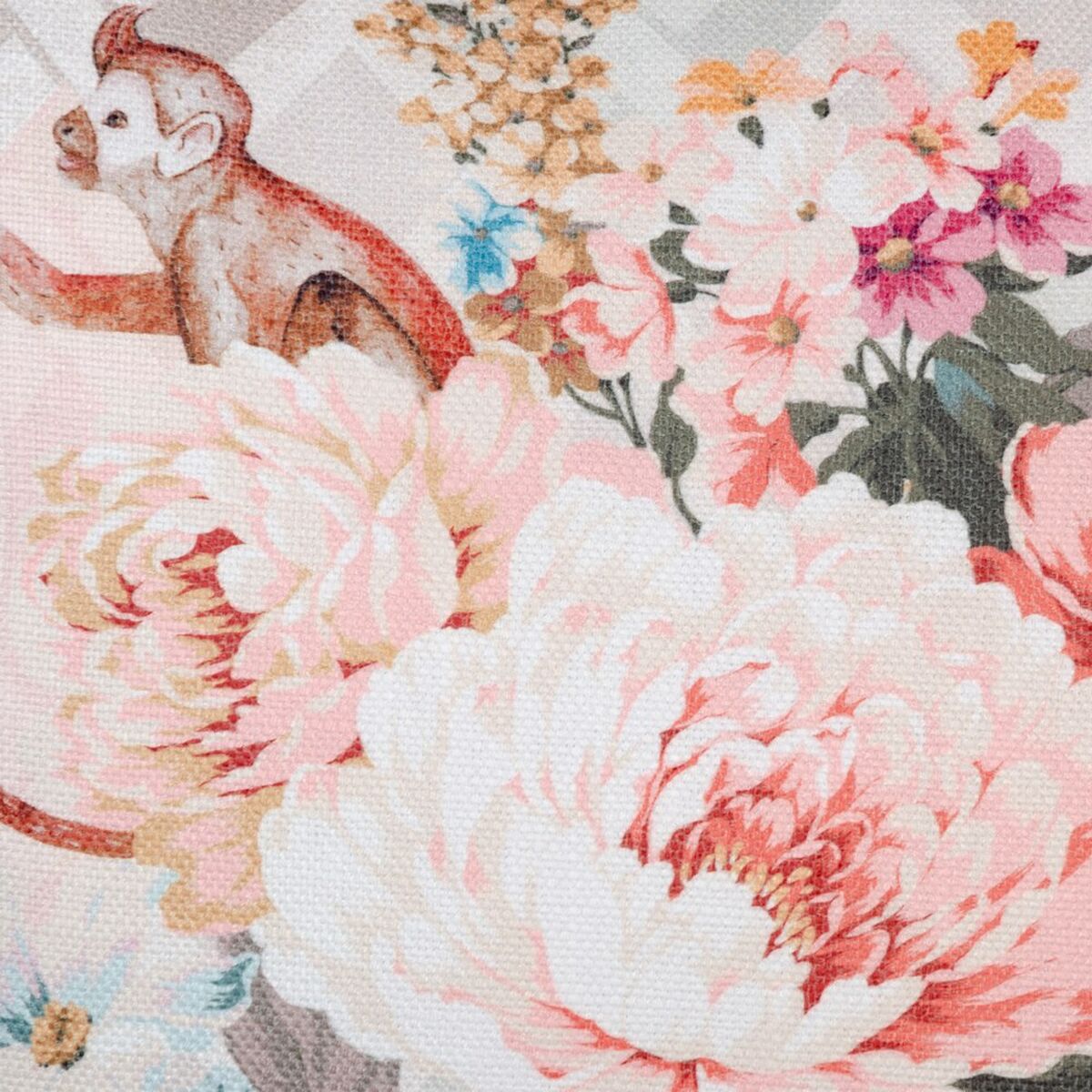 Kissen Polyester Affe 45 x 30 cm