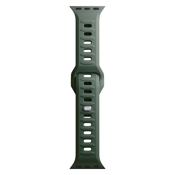 3MK Silicone Watch Strap Apple Watch 4/5/6/7/8/9/SE/Ultra 42/44/45/49mm dark green
