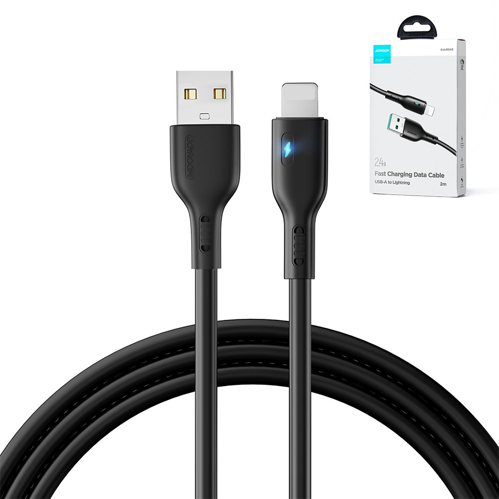 Joyroom S-UL012A13 USB-A/Lightning Cable 2.4A 2m black