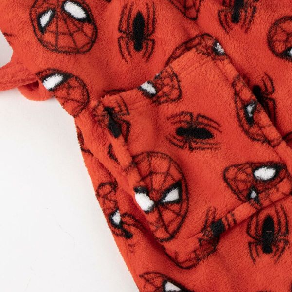 Children's Dressing Gown Spider-Man Red