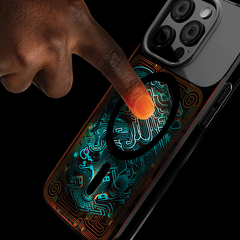 STM Reveal Warm MagSafe Apple iPhone 15 Pro Max (Black Realm)