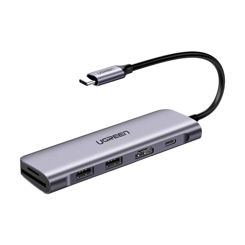 UGREEN CM195 hub USB-C to HDMI, 2xUSB-A 3.0, SD/TF, PD