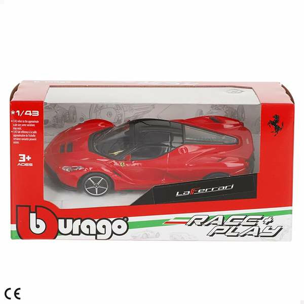 Car Colorbaby Ferrari Red (1 Unit)