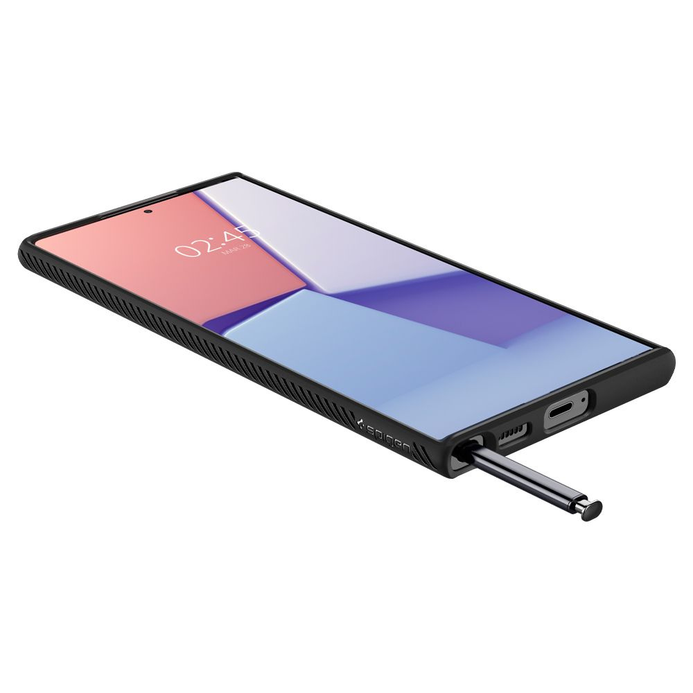 Etui Spigen Liquid Air Samsung Galaxy S22 Ultra Matte Black