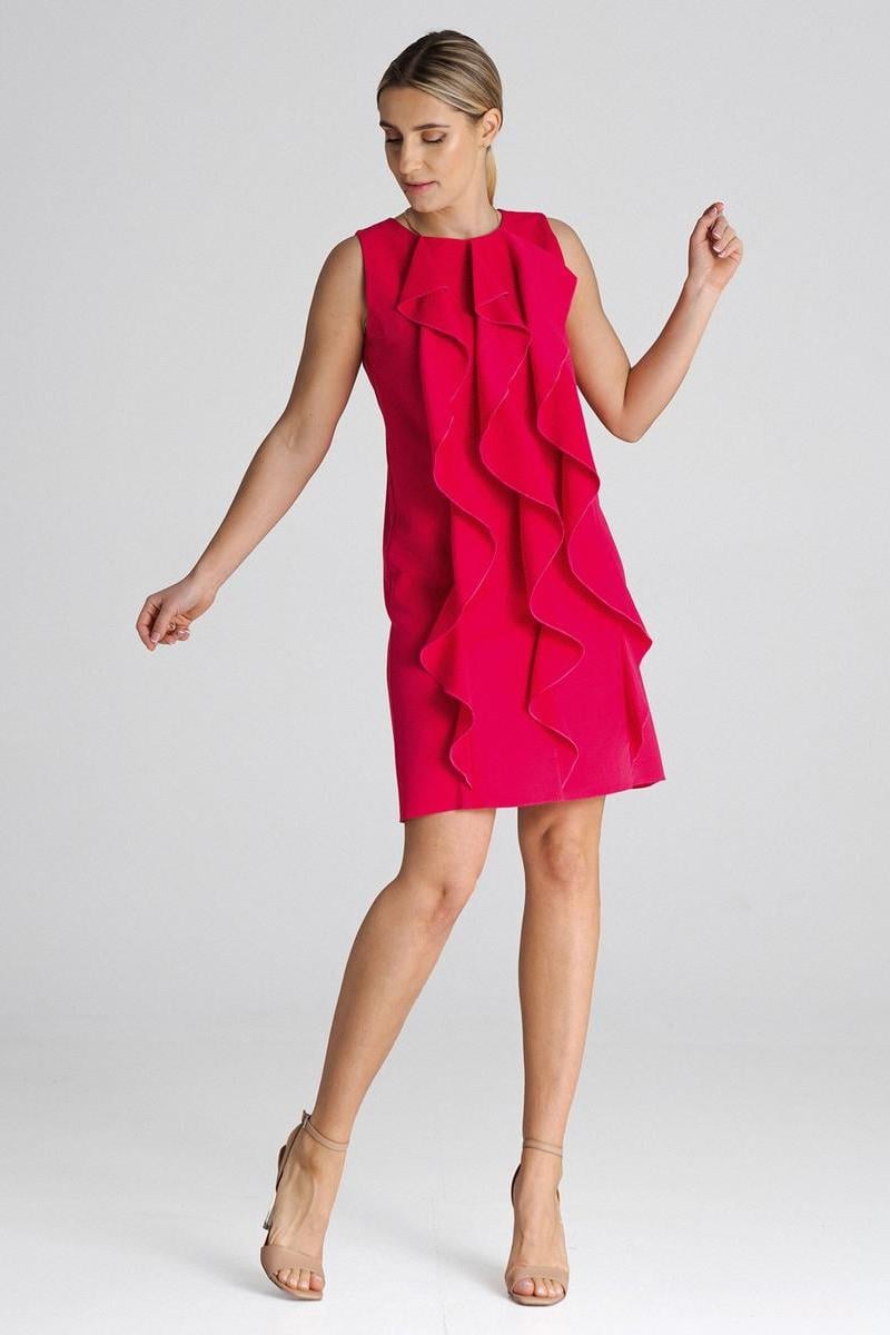  Cocktail dress model 197185 Figl  pink