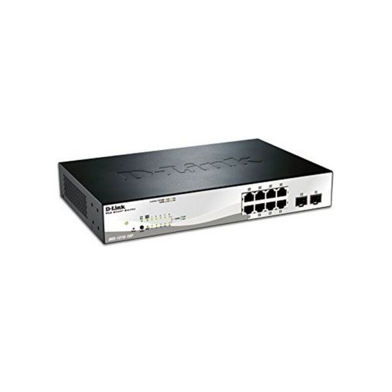Desktop Switch D-Link DGS-1210-10P         10 Puertos RJ45