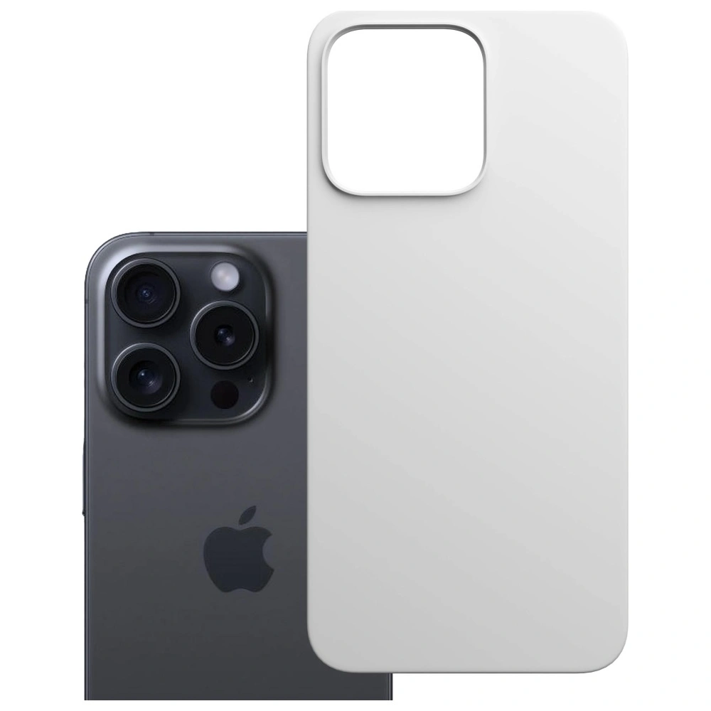 Etui 3MK Hardy MagSilicone do Apple iPhone 14 Pro Max biały