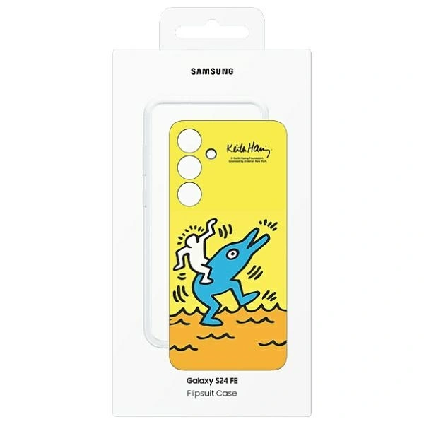 Samsung EF-MS721CYEGWW Galaxy S24 FE Flipsuit Case yellow