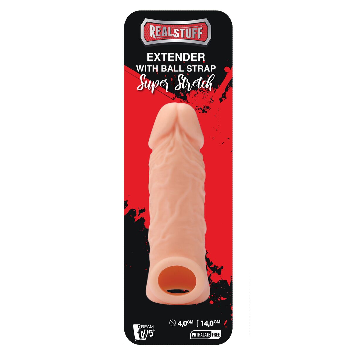 Penis cover Dream Toys RealStuff Ø 4,7 cm