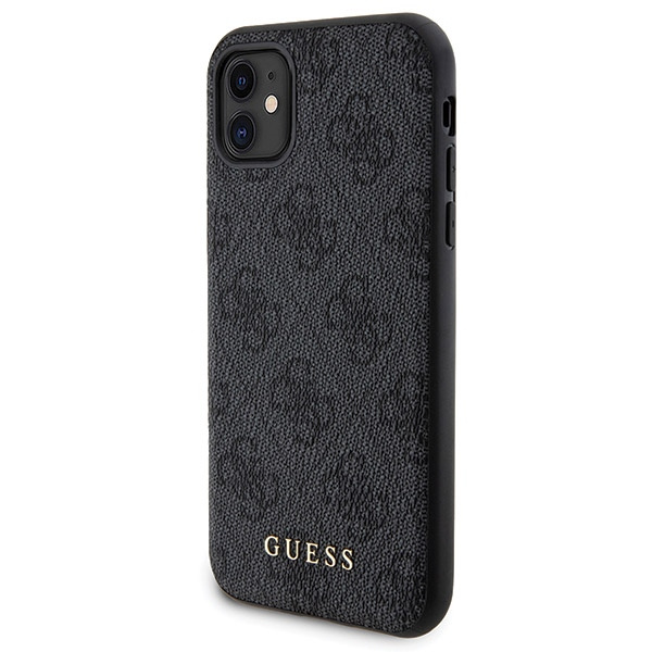 Guess GUBPM5N614GEMGK Apple iPhone 11 hardcase + Powerbank 5000mAh MagSafe 4G Metal Logo black