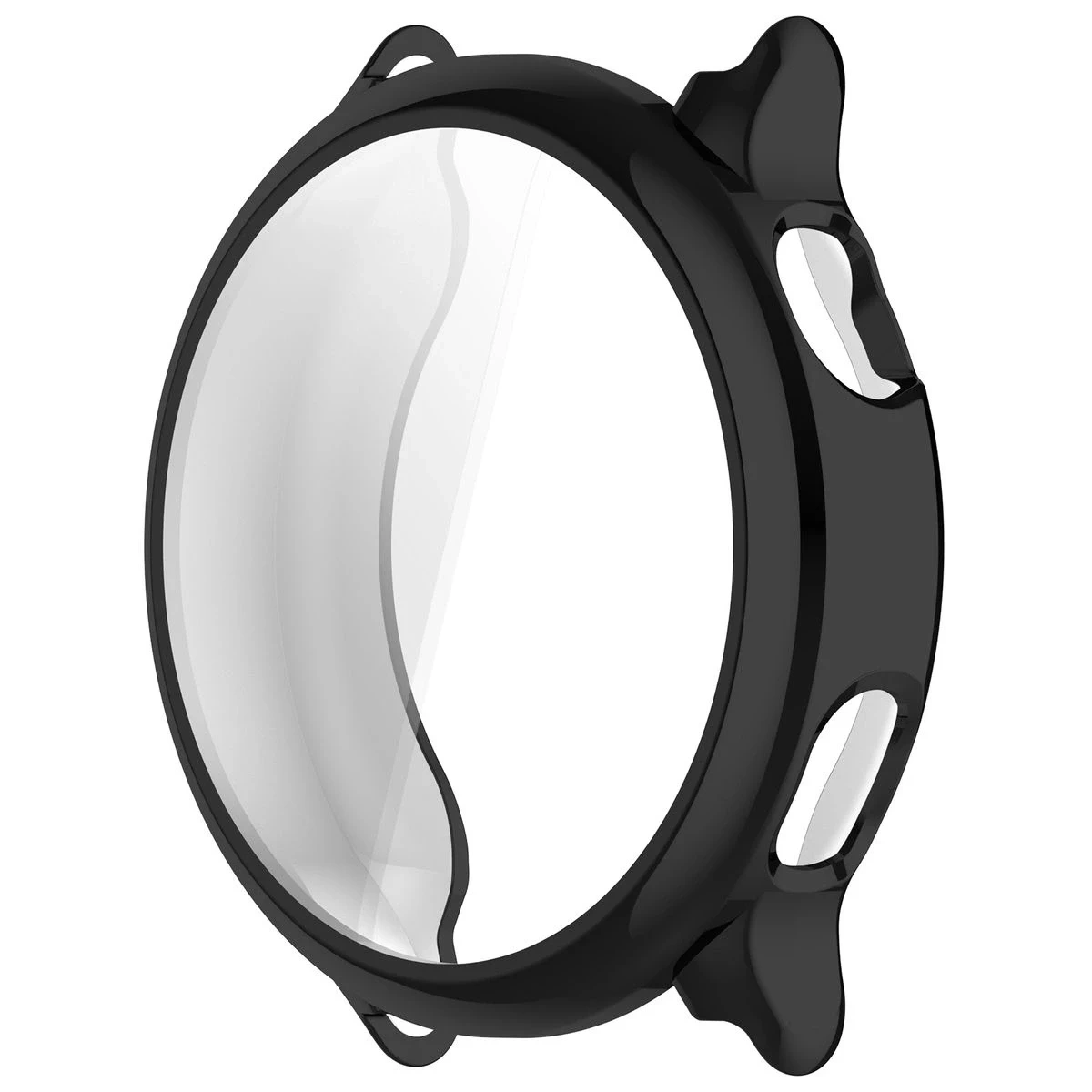 Etui z osłoną ekranu Bizon Case Watch Felipe do Garmin Vivoactive 6 czarne