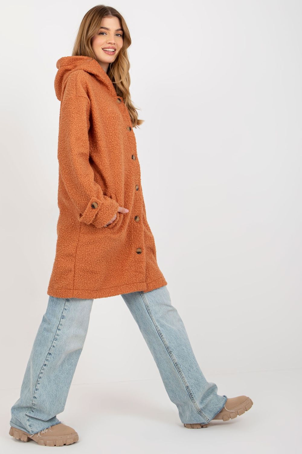  Coat model 175171 Relevance  orange