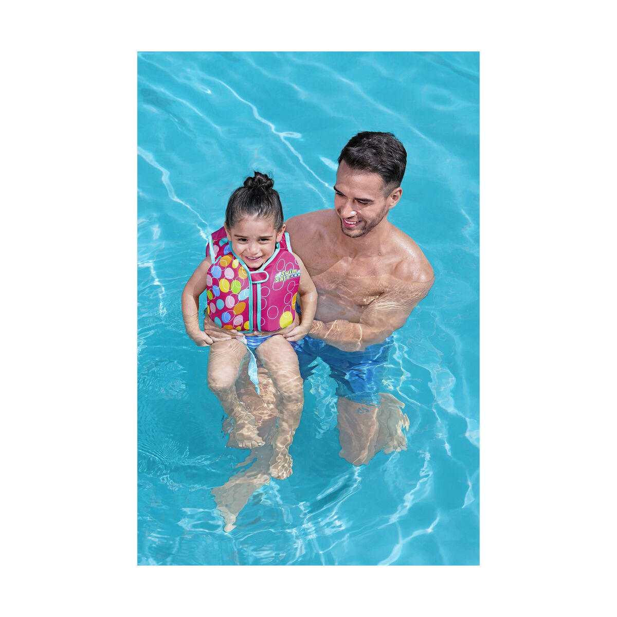 Inflatable Swim Vest Bestway Aquastar Swim Safe S/M 11-19 kg (1 Unit) Inflatable Swim Vest Bestway Aquastar Swim Safe S/M 11-19 kg (1 Unit)