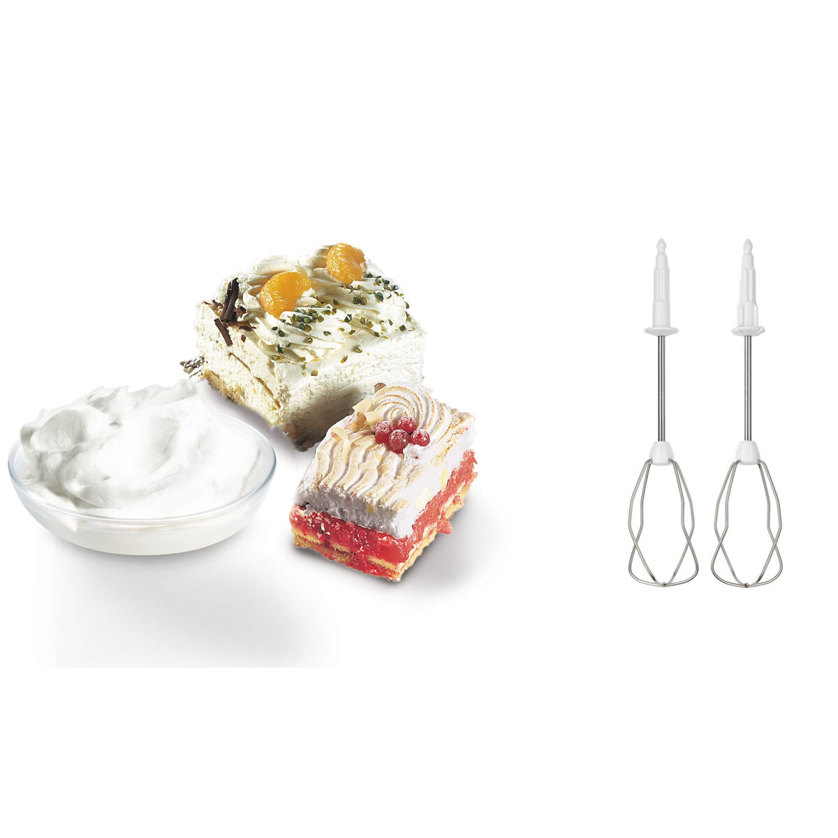 Mixer-Kneader with Bowl BOSCH MFQ36460 White 450 W Mixer-Kneader with Bowl BOSCH MFQ36460 White 450 W