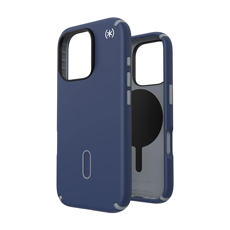Case Speck Presidio2 Pro ClickLock & MagSafe Apple iPhone 16 Pro (Coastal Blue / Dust Grey / White)