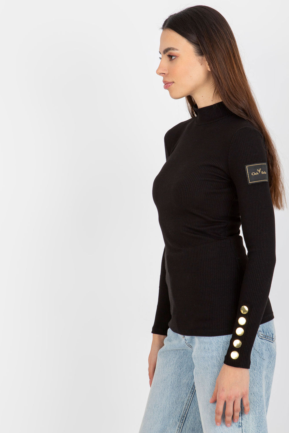  Blouse model 175470 Och Bella  black