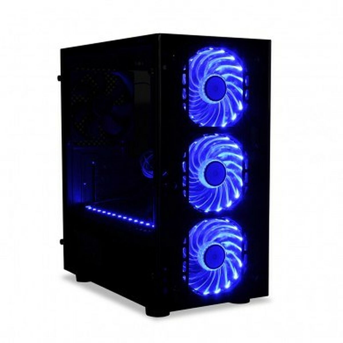 Micro ATX Midtower Case Ibox PASSION V4 Black Multicolour