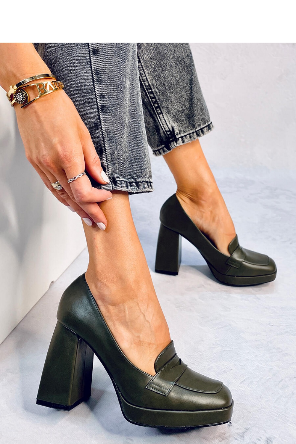  Mocassin model 184255 Inello  green